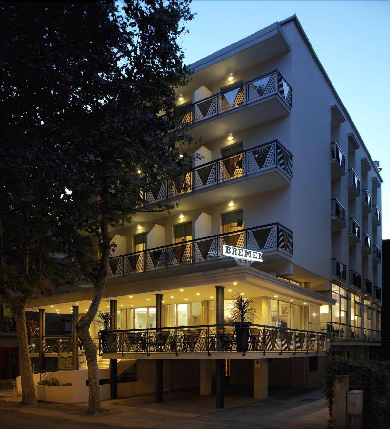 Hotel Bremen Rímini Exterior foto