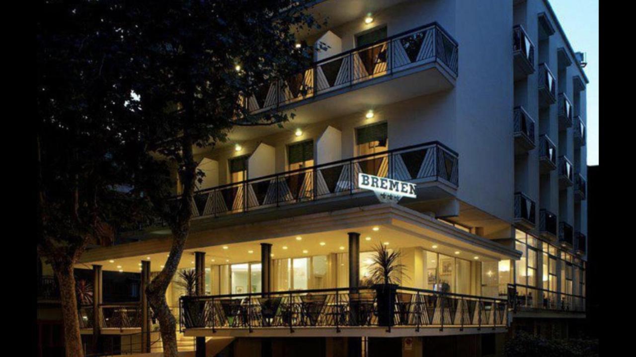 Hotel Bremen Rímini Exterior foto
